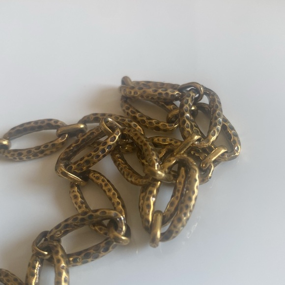 Kendra Scott Chain Link Necklace NWT. Vintage Gold - Picture 4 of 6